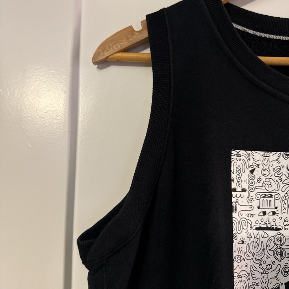 Nike Black and White Graphic Dress - Picture 3 of 4